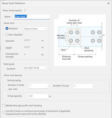 shear studs properties